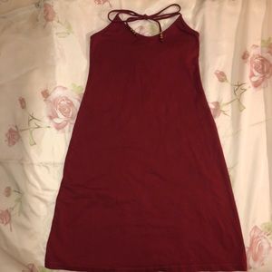 Maroon dress